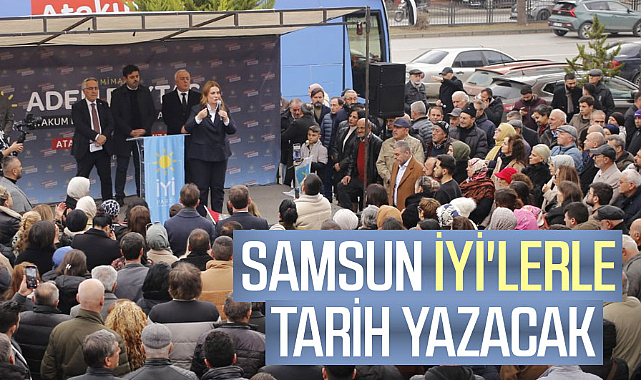 İmren Nilay Tüfekci: Samsun İYİ'lerle tarih yazacak