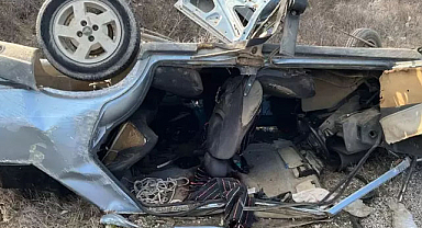 Isparta'da feci kaza can aldı