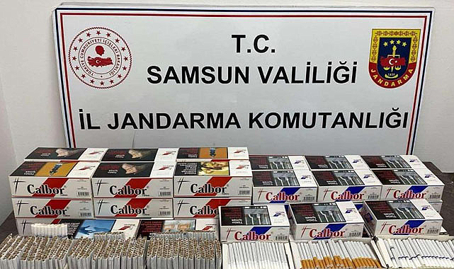 Jandarmadan kaçak tütün satıcılarına baskın