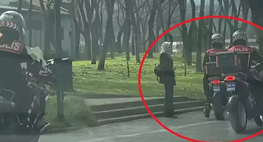 KADES butonuna bastı,3 dakikada gelen polisler eski nişanlıyı yakaladı