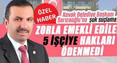 Kavak Belediye Başkanı Sarıcaoğlu’na şok suçlama!