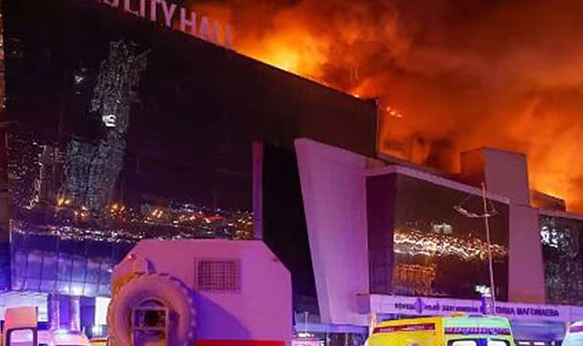 Moskova’da konser salonuna silahlı saldırı: 40 ölü