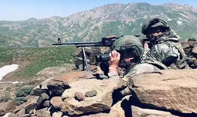 MSB duyurdu: Irak'ta 3 terörist öldürüldü