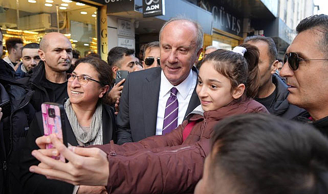 Muharrem İnce Samsun’da halkla bir araya geldi