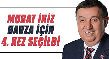 Murat İkiz Havza için 4. kez seçildi