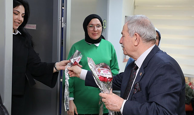 Necattin Demirtaş, kadın çalışanlarını unutmadı