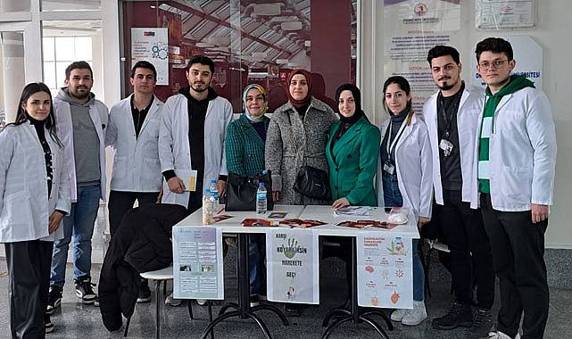 OMÜ’lü Öğrencilere ‘Yeşilay Haftası Farkındalık Eğitimi’ Verildi