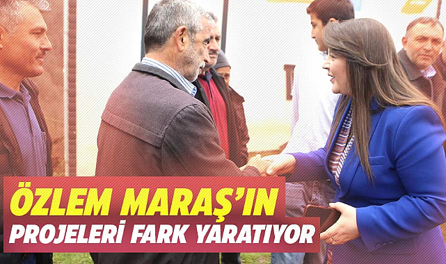 Özlem Maraş’ın projeleri fark yaratıyor