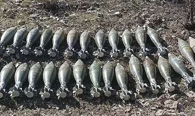 Pençe-Kaplan bölgesinde PKK'lı teröristlerin sığınağı tespit edildi