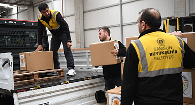 Samsun Büyükşehir’den ihtiyaç sahiplerine Ramazan yardımı