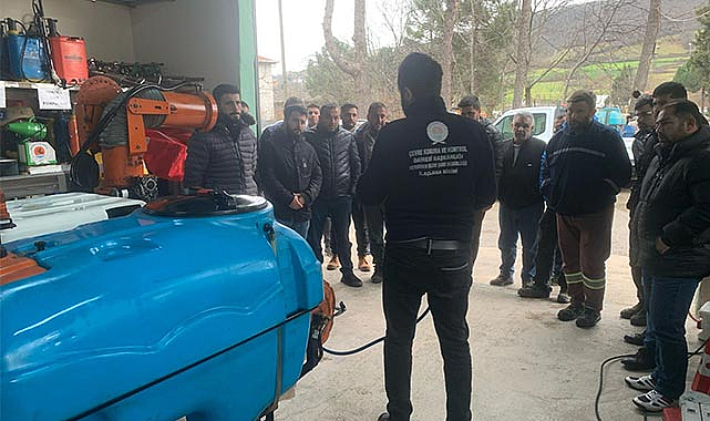 Samsun Büyükşehir’den vektörle mücadele eğitimi