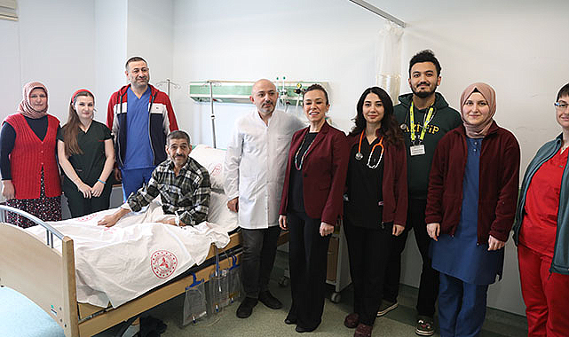 Samsun'da 59 yaşındaki hasta, başarılı operasyonla sağlığına kavuştu