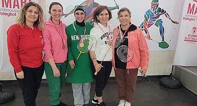 Samsun'da Çanakkale anısına raket tuttular