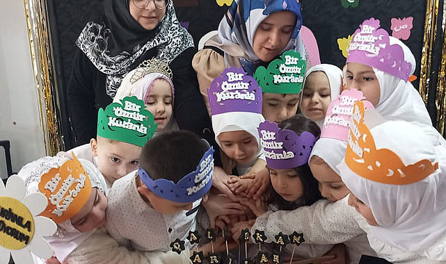 Samsun'da çocuklar kuran okuyarak büyüyorlar