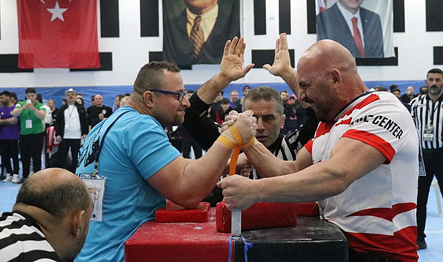 Samsun'da demir bileklerin nefes kesen mücadelesi