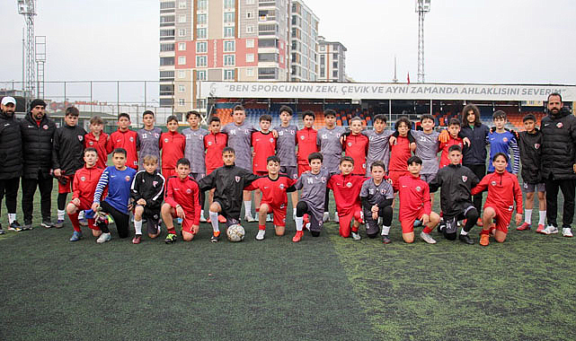 Samsun'da gençler hazırlık maçında karşılaştı