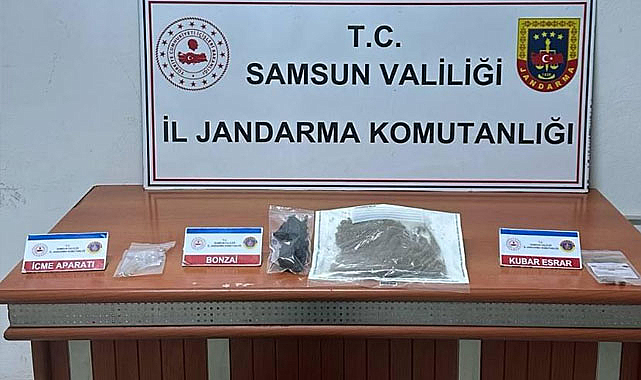 Samsun'da JASAT ekiplerinden baskın! Uyuşturucu maddelerle yakalandı