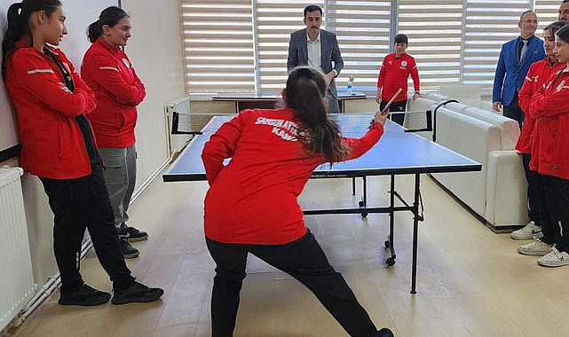 Samsun'da Kaymakam Aktay sporcularla buluştu