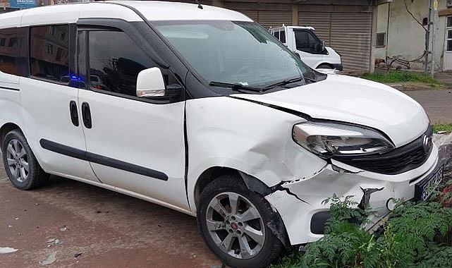 Samsun'da meydana gelen kazada bir kişi yaralandı