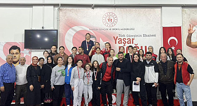 Samsun'da minderde madalya mücadelesi