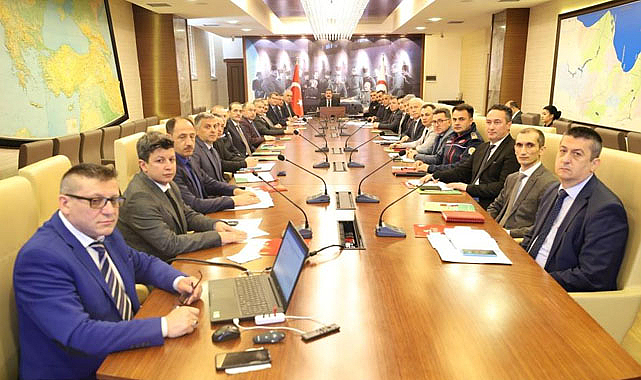 Samsun'da orman yangınlarıyla mücadele görüşüldü