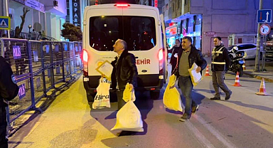 Samsun'da oy çuvalları İl Seçim Kurulu'na getiriliyor