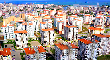 Samsun'da şubat ayında bin 764 konut satıldı