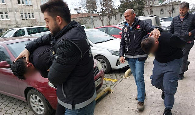 Samsun'da uyuşturucu baskınına 2 tutuklama