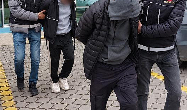 Samsun'da uyuşturucu ticaretine tutuklama