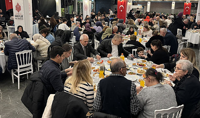 Samsun'da Vakıflar Bölge Müdürlüğü'nden 400 kişiye iftar