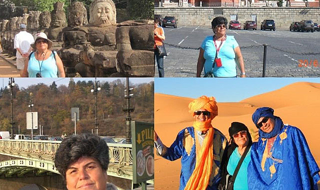 Samsun’da yaşayan kadın, 20 yılda 70 ülke gezdi