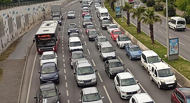 Samsun'daki taşıt sayısı 460 bini geçti