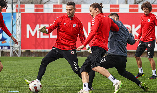 Samsunspor'da bugün idman, yarın izin