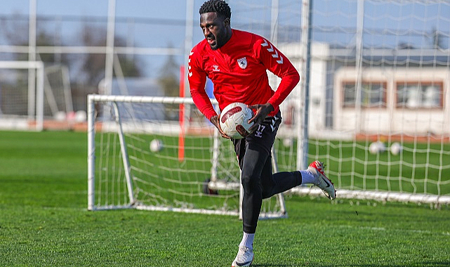 Samsunspor’da Kingsley Schindler forma için hırslı!
