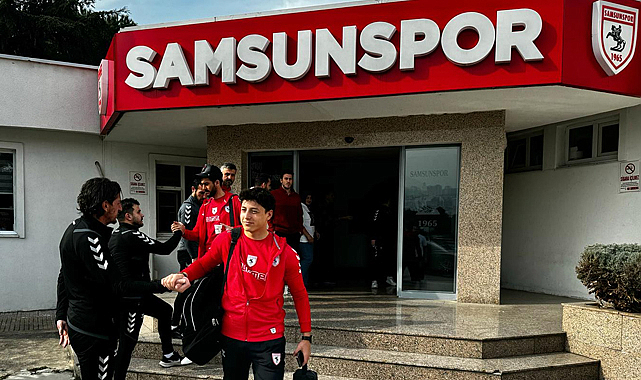 Samsunspor deplasman mücadelesi için yola çıktı