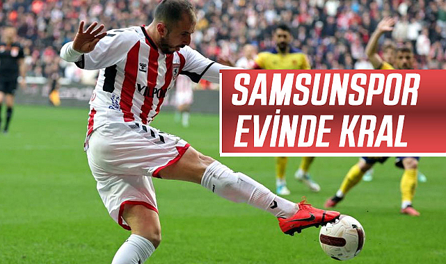 Samsunspor evinde kral
