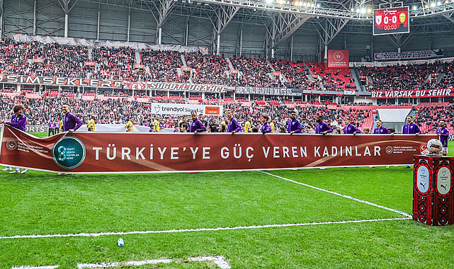 Samsunspor, kadınları unutmadı