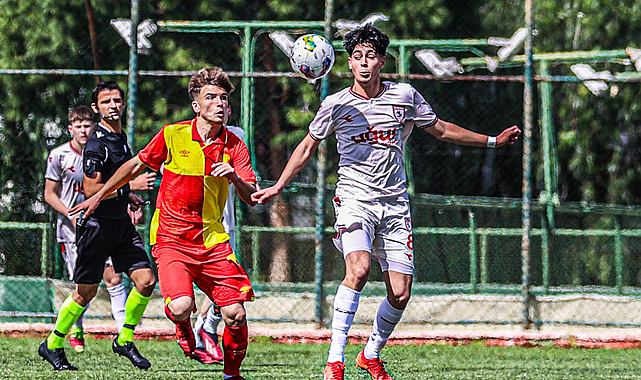 Samsunspor U17 deplasmandan 1 puanla döndü