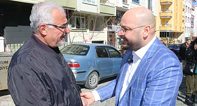 Serhat Türkel, Atakum'da çalmadık kapı bırakmıyor