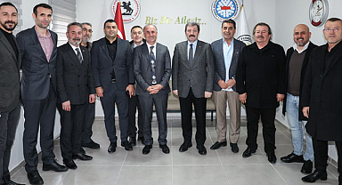 Vali Tavlı’dan ASKF’ye ziyaret