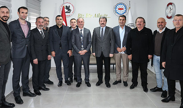 Vali Tavlı’dan ASKF’ye ziyaret