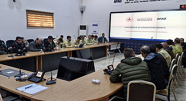 Vatandaşlar ve kamu görevlileri afetlere hazırlanıyor