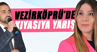 Vezirköprü'de kıyasıya yarış