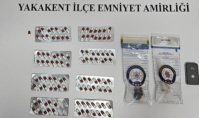 Yakakent'te uyuşturucu yakalandı