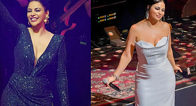 Zara dekolteli kıyafetler tercih ediyor