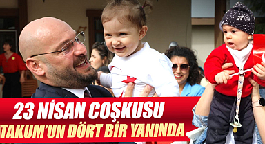 23 Nisan coşkusu Atakum’un dört bir yanında