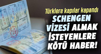 Avrupa ülkeleri, Türk vatandaşlarına vize başvurularını kapattı