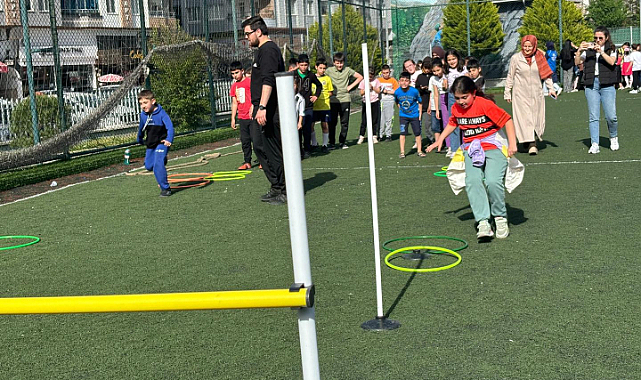 Bafra'da çocuk şenliği