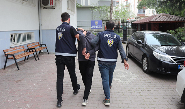 Bafra’da hırsızlık suçundan aranan şahıs yakalandı