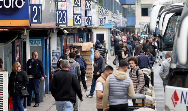 Bayram öncesi otogarlarda yoğunluk devam ediyor